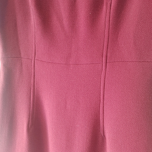 P.A.R.O.S.H. Burgundy Crepe Stretch Dress NWT Size Medium - Picture 3 of 11